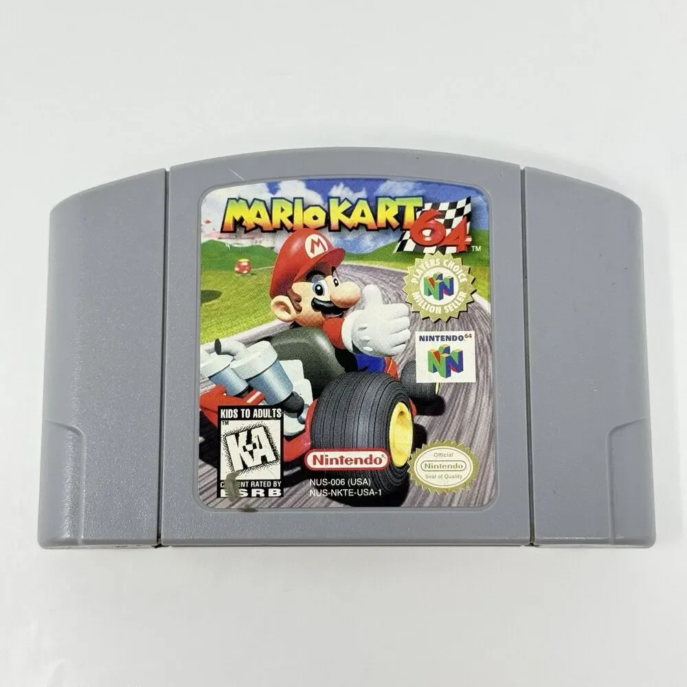 Mario Kart 64 Nintendo 64 N64 Cartridge Only Tested